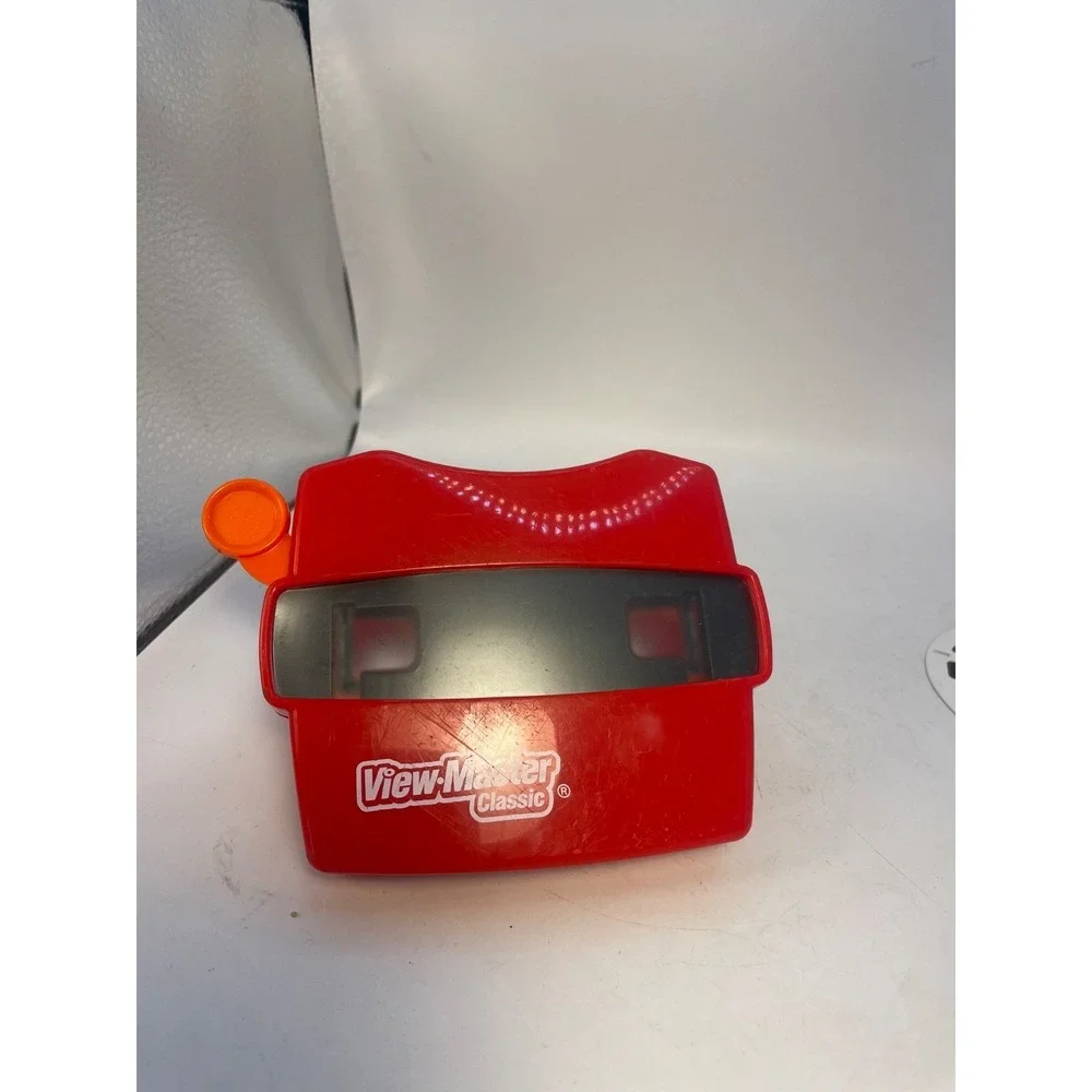 View-Master 3D Viewer Red‎ Classic Retro Toy 2020 With Trex , Discovery Slides